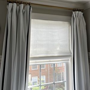 Restoration hardware curtains-  4 panels